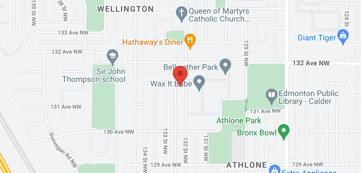 map of 13203 131A Ave NW NW